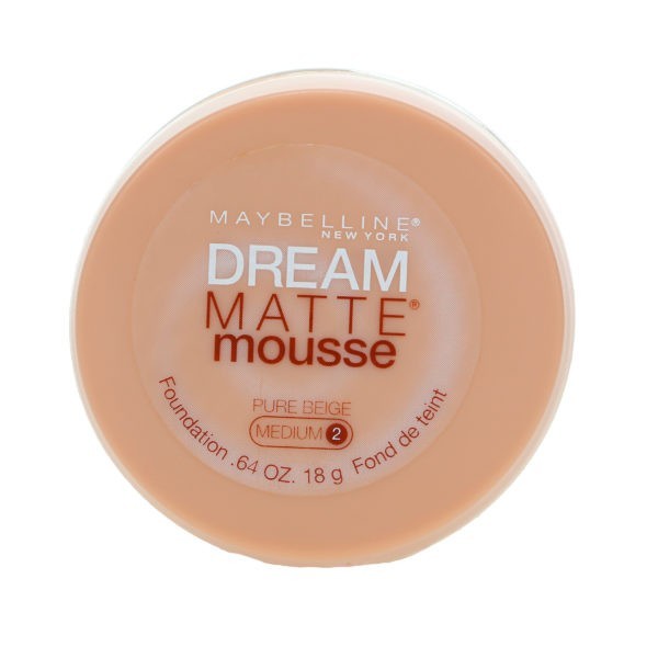 Maybelline New York Dream Matte Mousse Foundation Pure Beige 0.5 oz