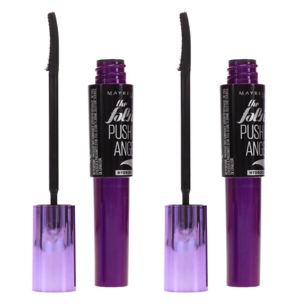 Maybelline New York The Falsies Push Up Angel Waterproof Mascara Very Black 0.32 oz 2 Pack