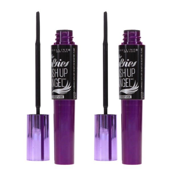 Maybelline New York The Falsies Push Up Angel Waterproof Mascara Very Black 0.32 oz 2 Pack