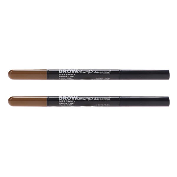 Maybelline New York Brow Define & Fill Duo Soft Brown 0.17 oz 2 Pack