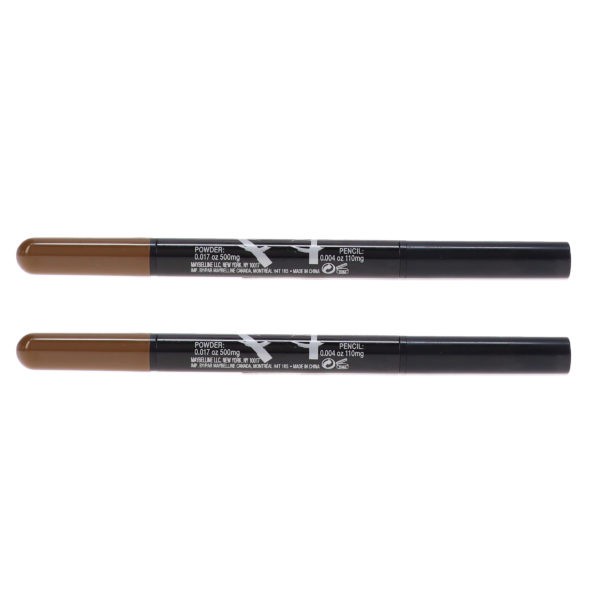 Maybelline New York Brow Define & Fill Duo Soft Brown 0.17 oz 2 Pack