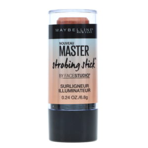 Maybelline New York Color FaceStudio Master Strobing Stick Illuminating Highlighter Medium Nude Glow 0.24 oz