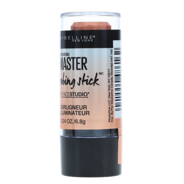 Maybelline New York Color FaceStudio Master Strobing Stick Illuminating Highlighter Medium Nude Glow 0.24 oz