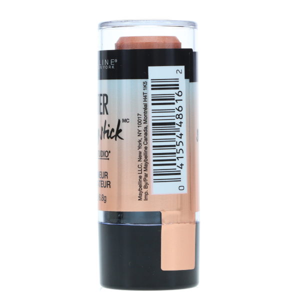 Maybelline New York Color FaceStudio Master Strobing Stick Illuminating Highlighter Medium Nude Glow 0.24 oz