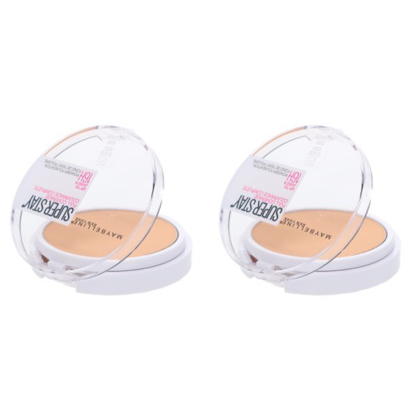 Maybelline New York SuperStay Full Coverage Powder Foundation 0.21 oz 2 Pack