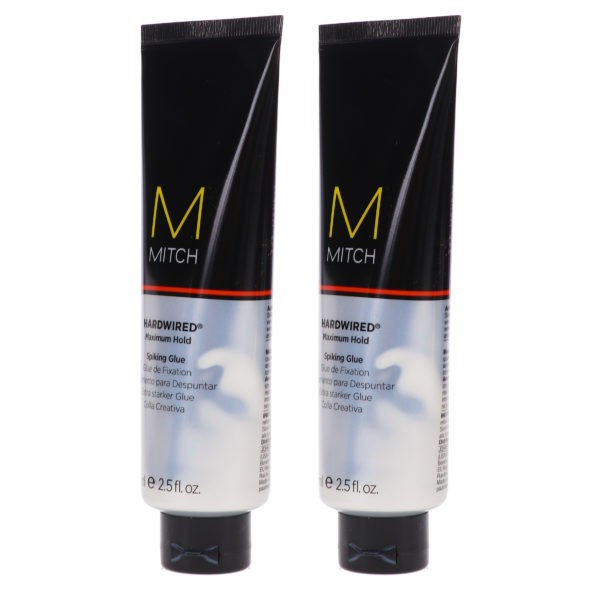 Paul Mitchell Mitch Hardwired Spiking Glue 2.5 oz 2 Pack