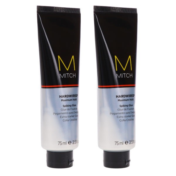 Paul Mitchell Mitch Hardwired Spiking Glue 2.5 oz 2 Pack