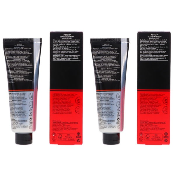 Paul Mitchell Mitch Hardwired Spiking Glue 2.5 oz 2 Pack