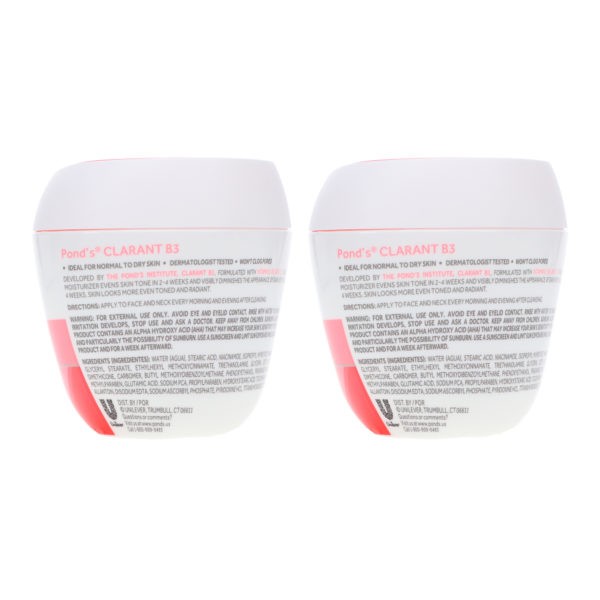 Ponds Clarant B3 Dark Spot Correcting Cream Normal to Dry 7 oz 2 Pack