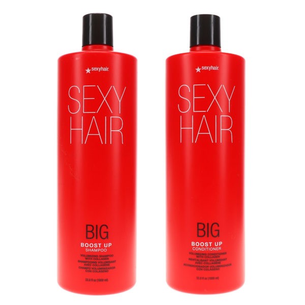 Sexy Hair Big Sexy Hair Big Boost Up Volumizing Shampoo 33.8 oz & Boost Up Volumizing Conditioner 33.8 oz Combo Pack