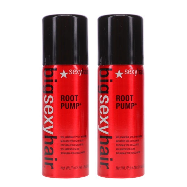 Sexy Hair Big Sexy Hair Root Pump Volumizing Spray Mousse 1.6 oz 2 Pack