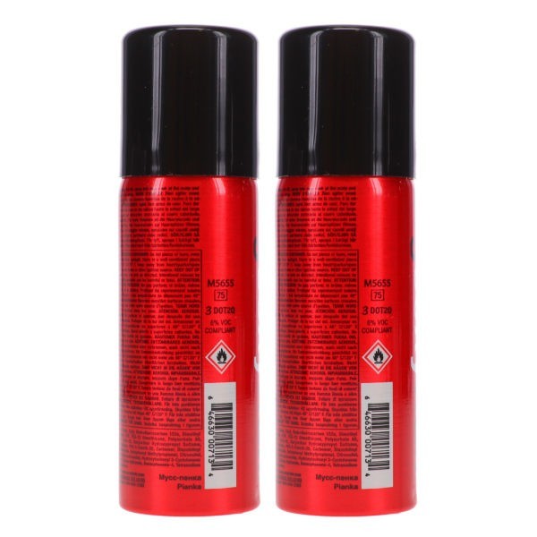 Sexy Hair Big Sexy Hair Root Pump Volumizing Spray Mousse 1.6 oz 2 Pack