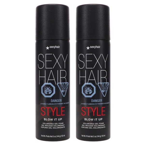 Sexy Hair Style Sexy Hair Blow It Up Volumizing Gel Foam 5 oz 2 Pack