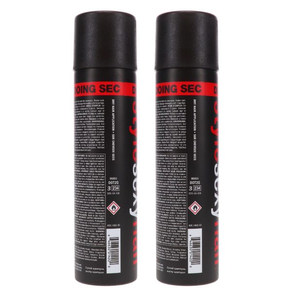 Sexy Hair Style Sexy Hair H2NO 3-Day Style Saver Dry Shampoo 5.1 oz 2 Pack