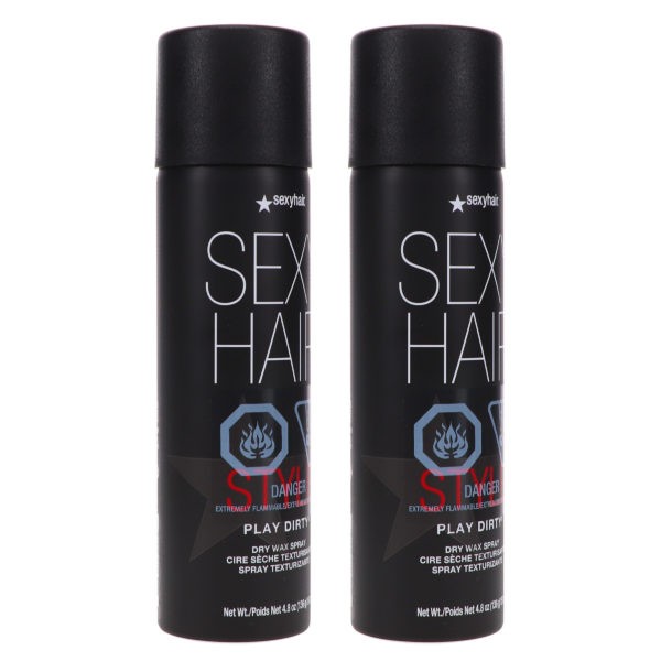 Sexy Hair Style Sexy Hair Play Dirty Dry Wax Spray 4.8 oz 2 Pack