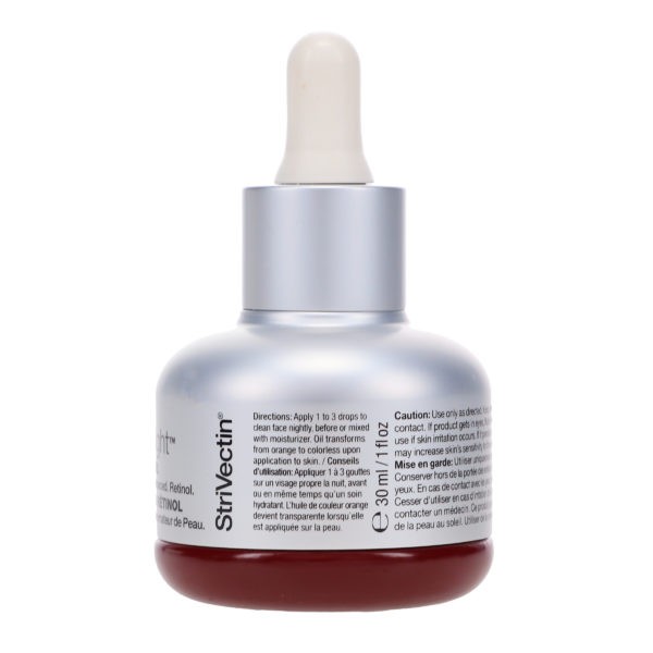 StriVectin S.T.A.R. Light Retinol Night Oil 1 oz