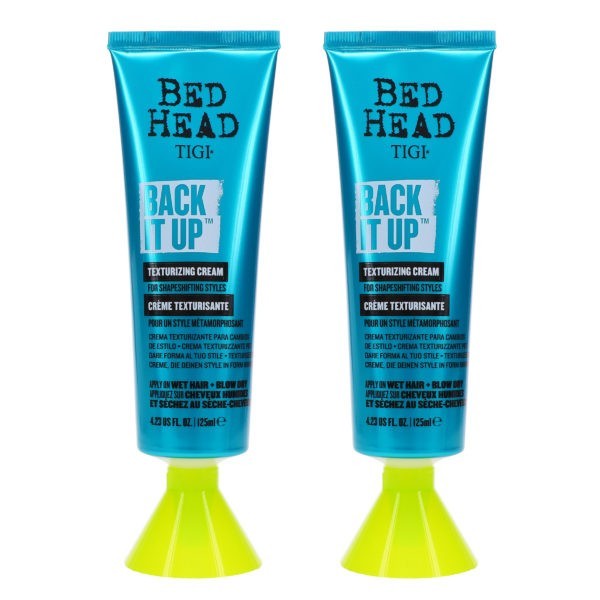 TIGI Bed Head Back It Up Texturizing Cream 4.23 oz 2 Pack