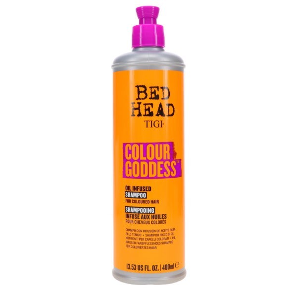 TIGI Bed Head Color Goddess Oil Infused Shampoo 13.5 oz & Bed Head Colour Goddess Oil Infused Conditioner 13.53 oz Combo Pack
