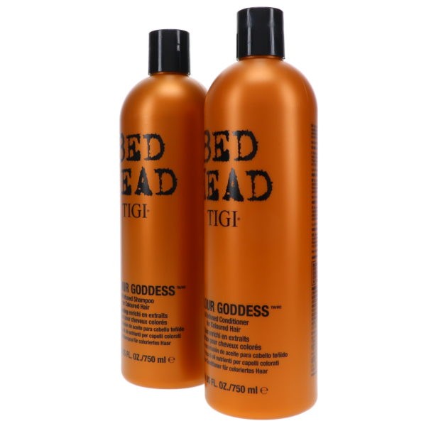 TIGI Bed Head Colour Goddess Shampoo 25.36 oz & Colour Goddess Conditioner 25.36 oz Combo Pack