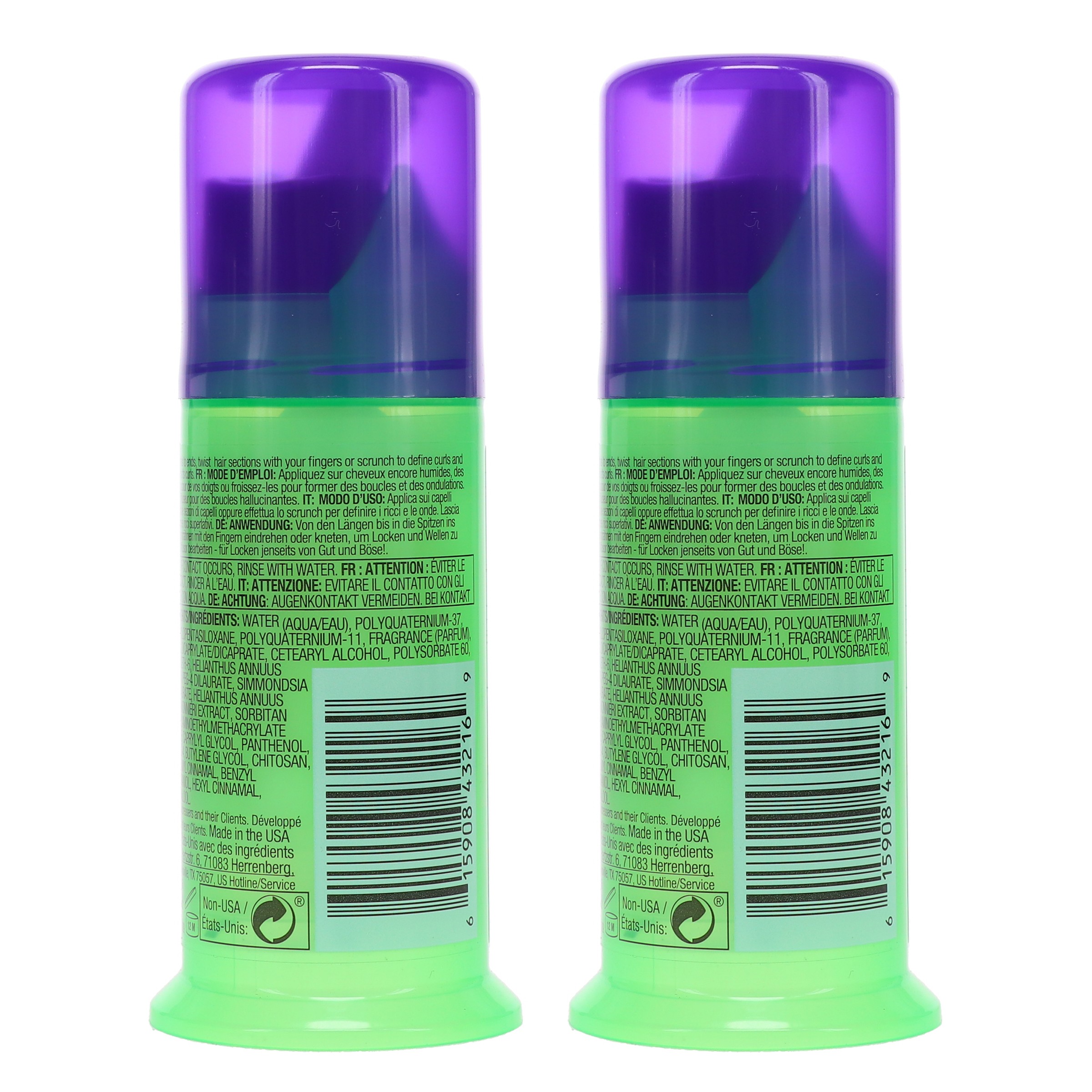 TIGI Bed Head Curls Rock Amplifier Mega Shaping Cream 1.45 oz 2 Pack