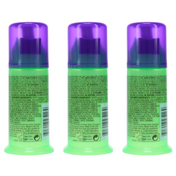 TIGI Bed Head Curls Rock Amplifier Mega Shaping Cream 1.45 oz 3 Pack