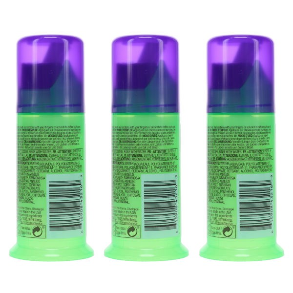 TIGI Bed Head Curls Rock Amplifier Mega Shaping Cream 1.45 oz 3 Pack