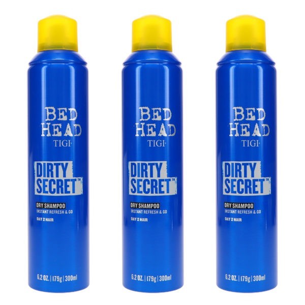 TIGI Bed Head Dirty Secret Dry Shampoo 6.2 oz 3 Pack