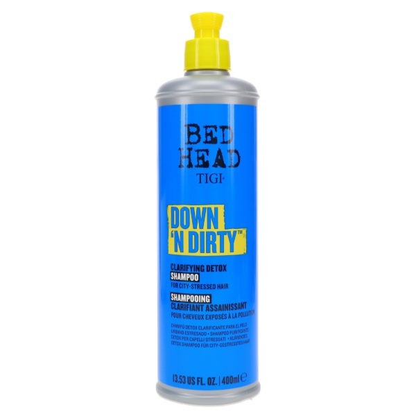 TIGI Bed Head Down N Dirty Shampoo 13.53 oz & Bed Head Down N Dirty Conditioner 13.53 oz Combo Pack