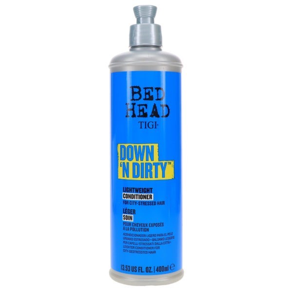 TIGI Bed Head Down N Dirty Shampoo 13.53 oz & Bed Head Down N Dirty Conditioner 13.53 oz Combo Pack