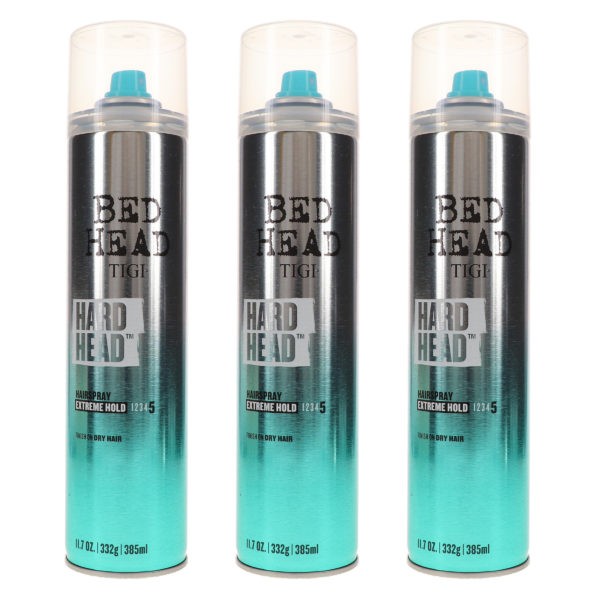 TIGI Bed Head Hard Head Hair Spray 11.7 oz 3 Pack