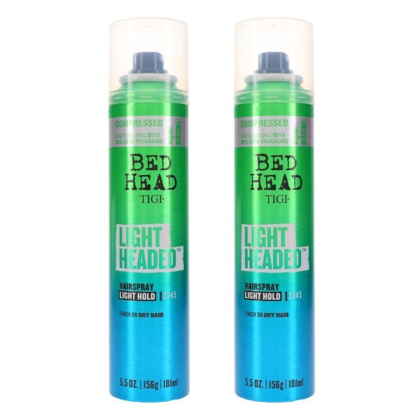 TIGI Bed Head Light Headed Hairspray 5.5 oz 2 Pack