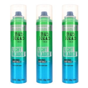 TIGI Bed Head Light Headed Hairspray 5.5 oz 3 Pack