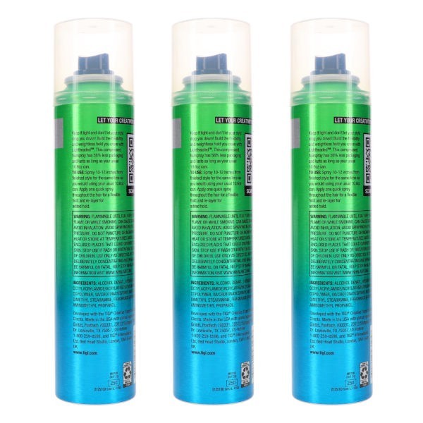 TIGI Bed Head Light Headed Hairspray 5.5 oz 3 Pack