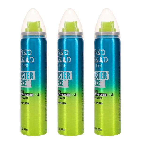 TIGI Bed Head Masterpiece Extra Strong Hold Hairspray 2.4 oz 3 Pack