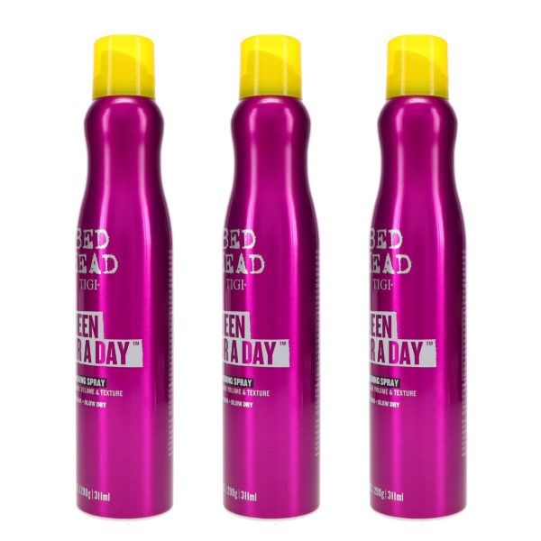 TIGI Bed Head Queen for a Day Thickening Spray 10.5 oz 3 Pack