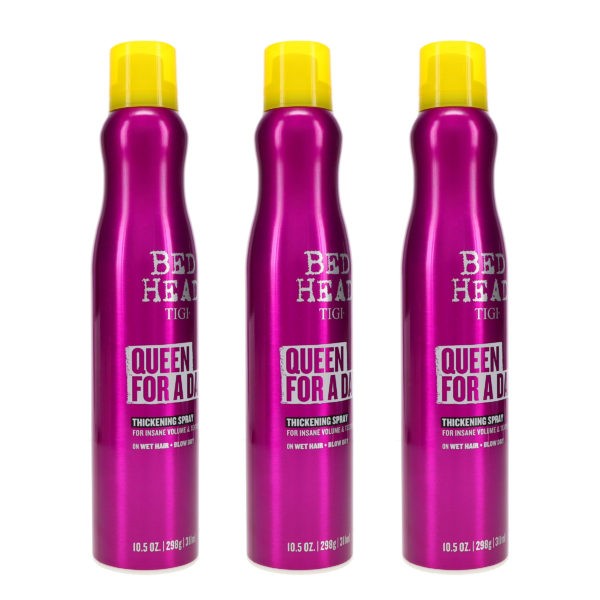 TIGI Bed Head Queen for a Day Thickening Spray 10.5 oz 3 Pack