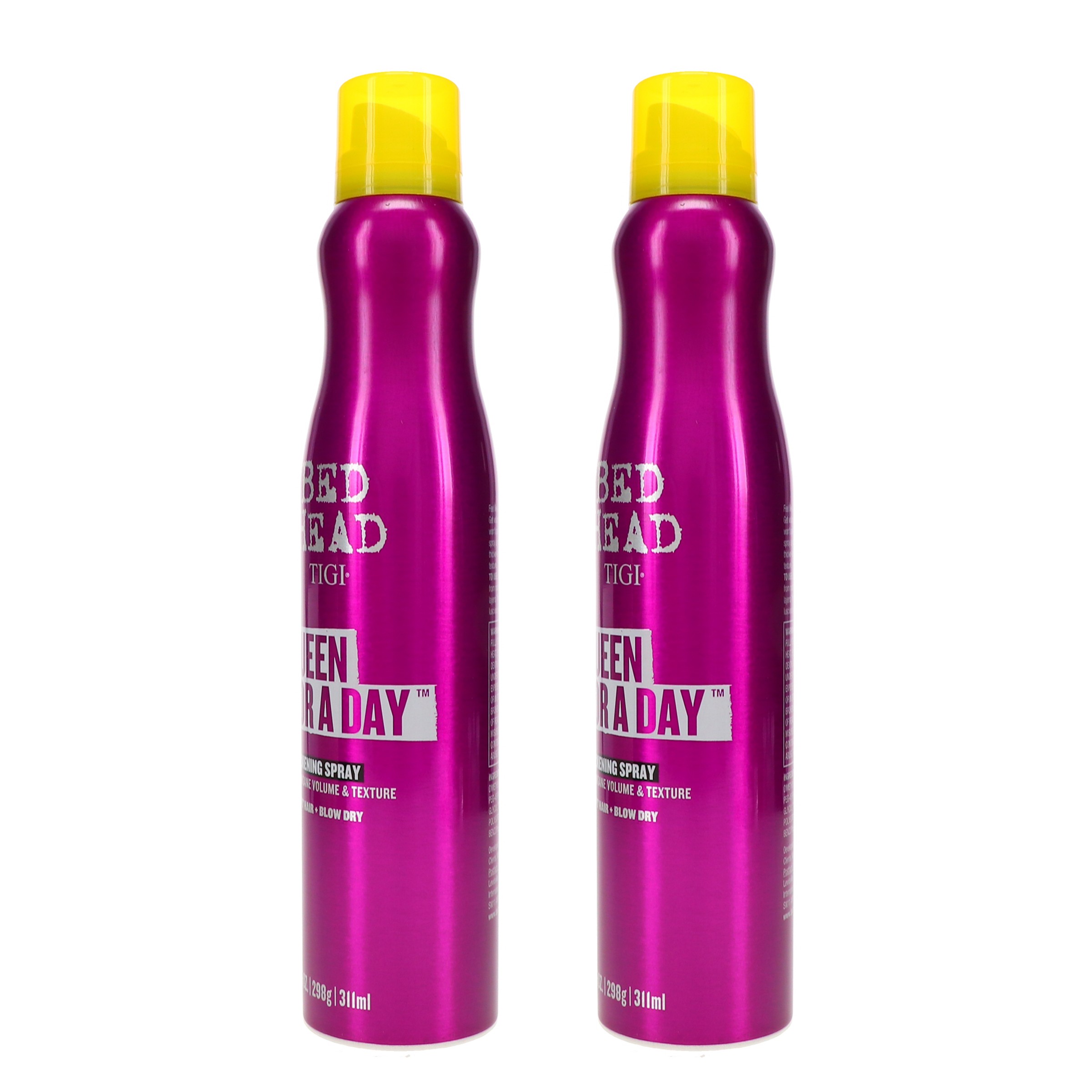 TIGI Bed Head Queen for a Day Thickening Spray 10.5 oz 2 Pack