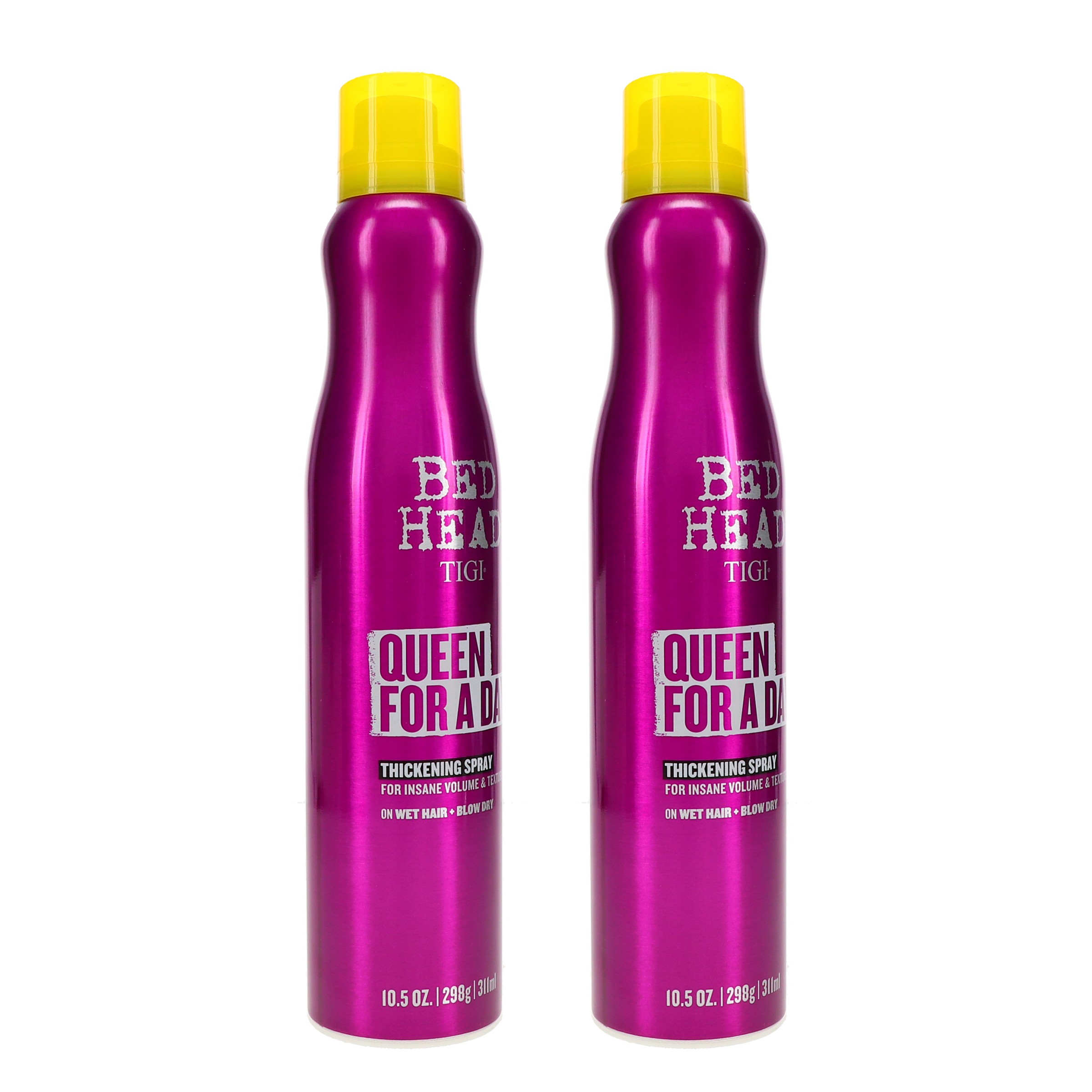 TIGI Bed Head Queen for a Day Thickening Spray 10.5 oz 2 Pack