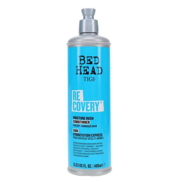 TIGI Bed Head Recovery Moisture Rush Shampoo 13.53 oz & Bed Head Recovery Moisture Rush Conditioner 13.53 oz Combo Pack