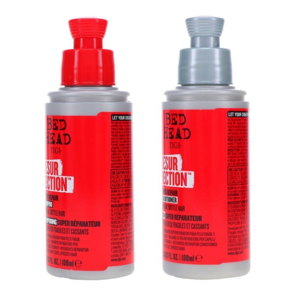 TIGI Bed Head Resurrection Super Repair Shampoo 3.38 oz & Bed Head Resurrection Super Repair Conditioner 3.38 oz Combo Pack