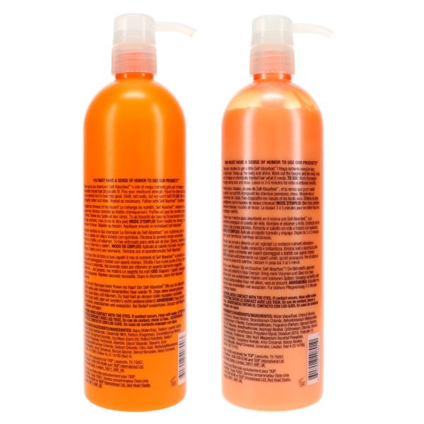 TIGI Bed Head Self Absorbed Shampoo 25.36 oz & Self Absorbed Conditioner 25.36 oz Combo Pack