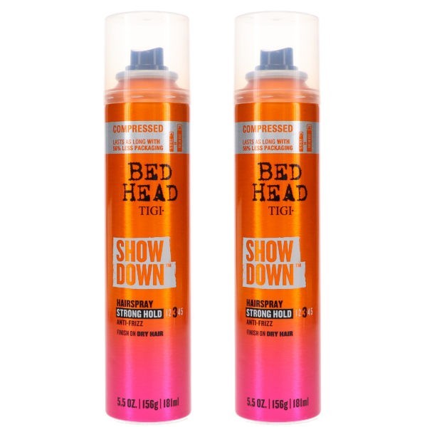 TIGI Bed Head Show Down Hairspray 5.5 oz 2 Pack