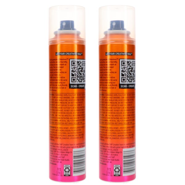 TIGI Bed Head Show Down Hairspray 5.5 oz 2 Pack