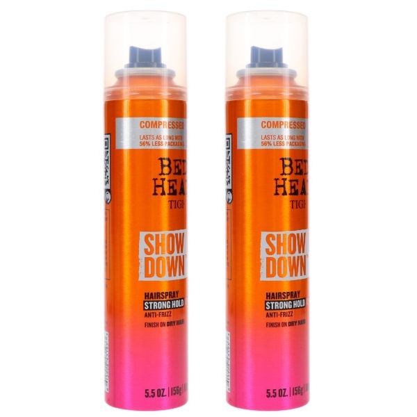 TIGI Bed Head Show Down Hairspray 5.5 oz 2 Pack