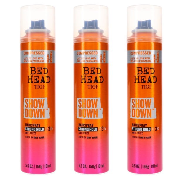 TIGI Bed Head Show Down Hairspray 5.5 oz 3 Pack