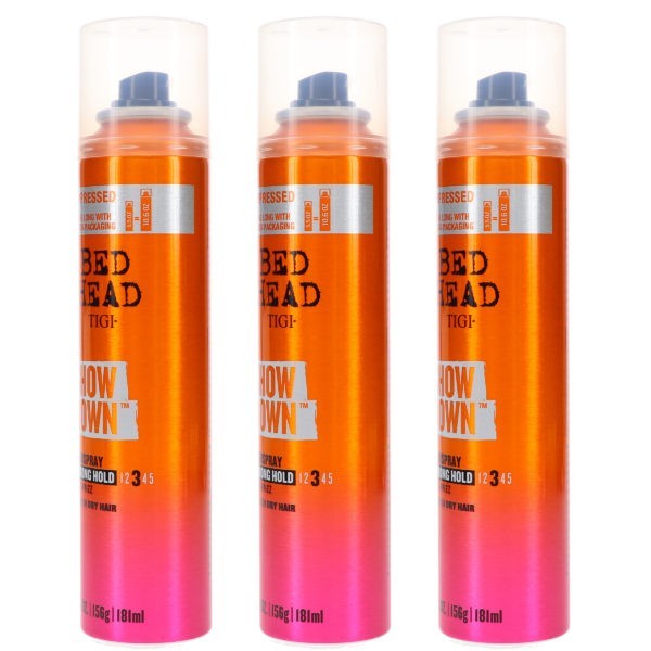 TIGI Bed Head Show Down Hairspray 5.5 oz 3 Pack