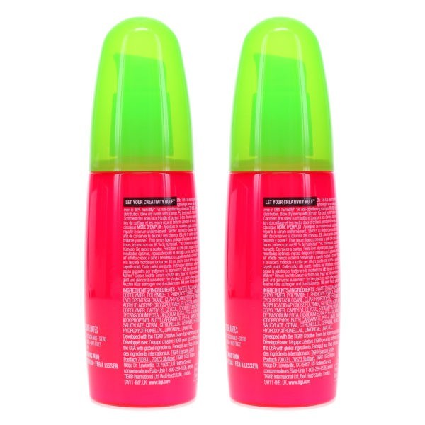 TIGI Bed Head Straighten Out Serum 3.38 oz 2 Pack