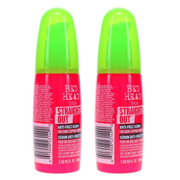 TIGI Bed Head Straighten Out Serum 3.38 oz 2 Pack