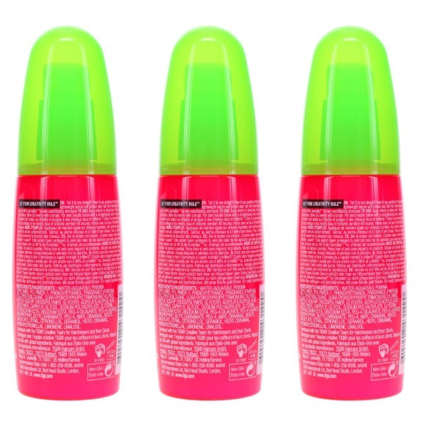 TIGI Bed Head Straighten Out Serum 3.38 oz 3 Pack