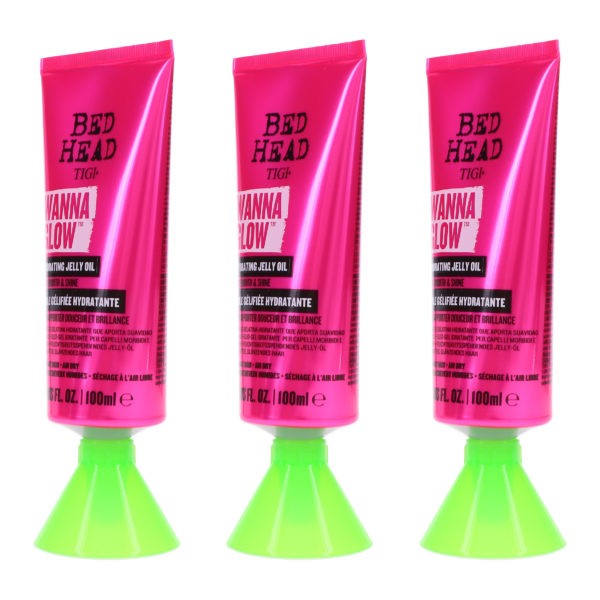 TIGI Bed Head Wanna Glow Jelly Oil 3.38 oz 3 Pack
